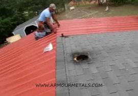 HOW TO MEASURE AND INSTALL MULTI RIB OR ARMOUR RIB METAL ROOFING PART 2