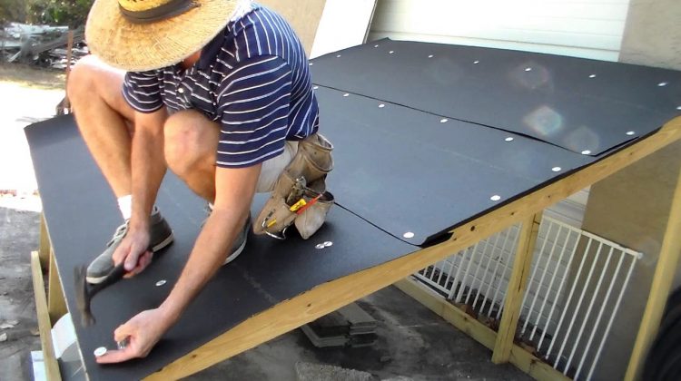 Roofing – Installing Tarpaper Felt – The Basics – Dry in of Mockup__VJlgFT_Z_E
