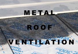 Preventing Condensation on Metal Roofs